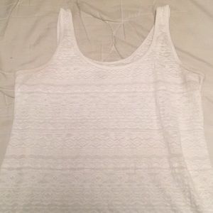 White tank top